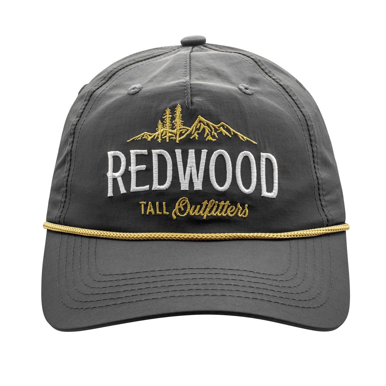 Redwood Tall Snap Back Hat - Gray
