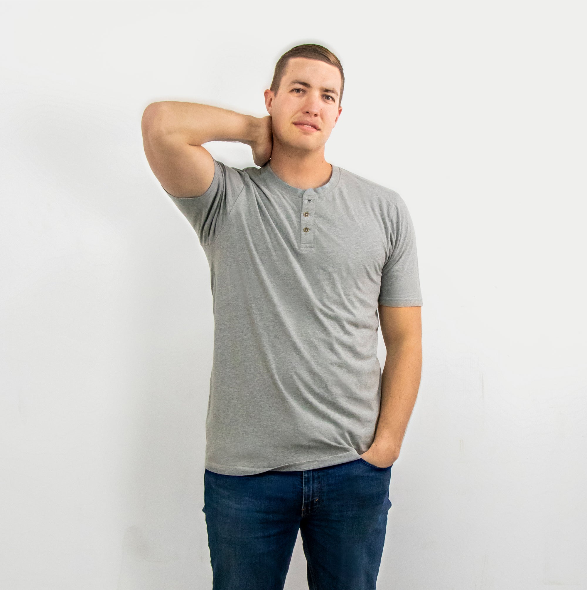 Tall Short Sleeves | Henley Redwood Tall Outfitters