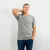 Short Sleeve Tall Henley T-Shirt (Also Available in Extra Tall)