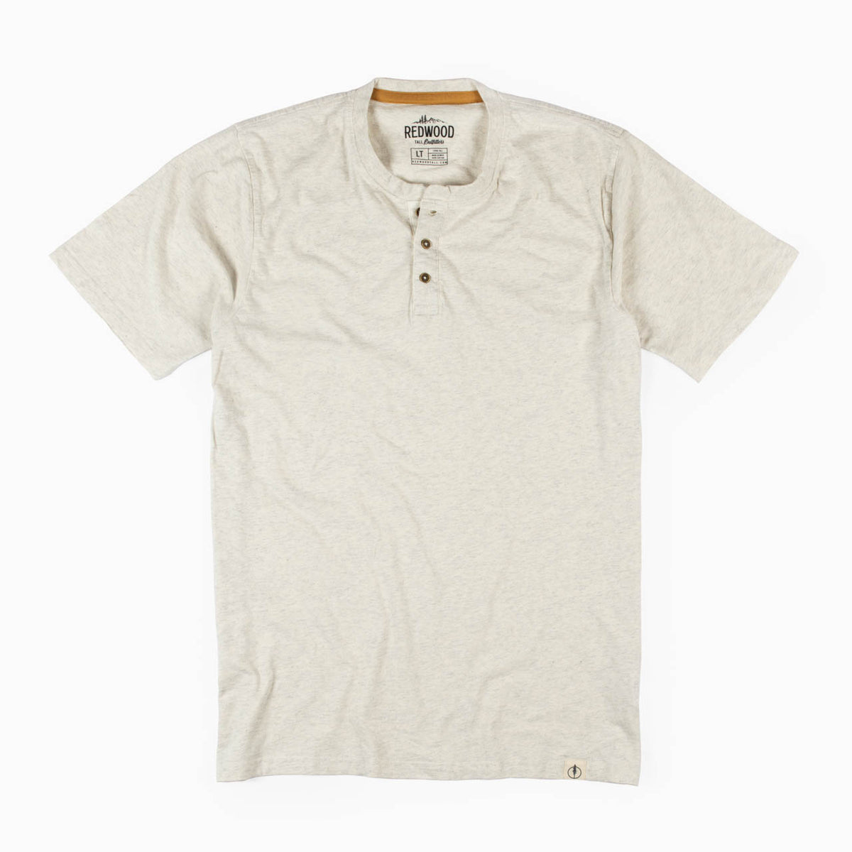 Tall Short Sleeves | Short Sleeve Henley - Redwood Tall Outfitters