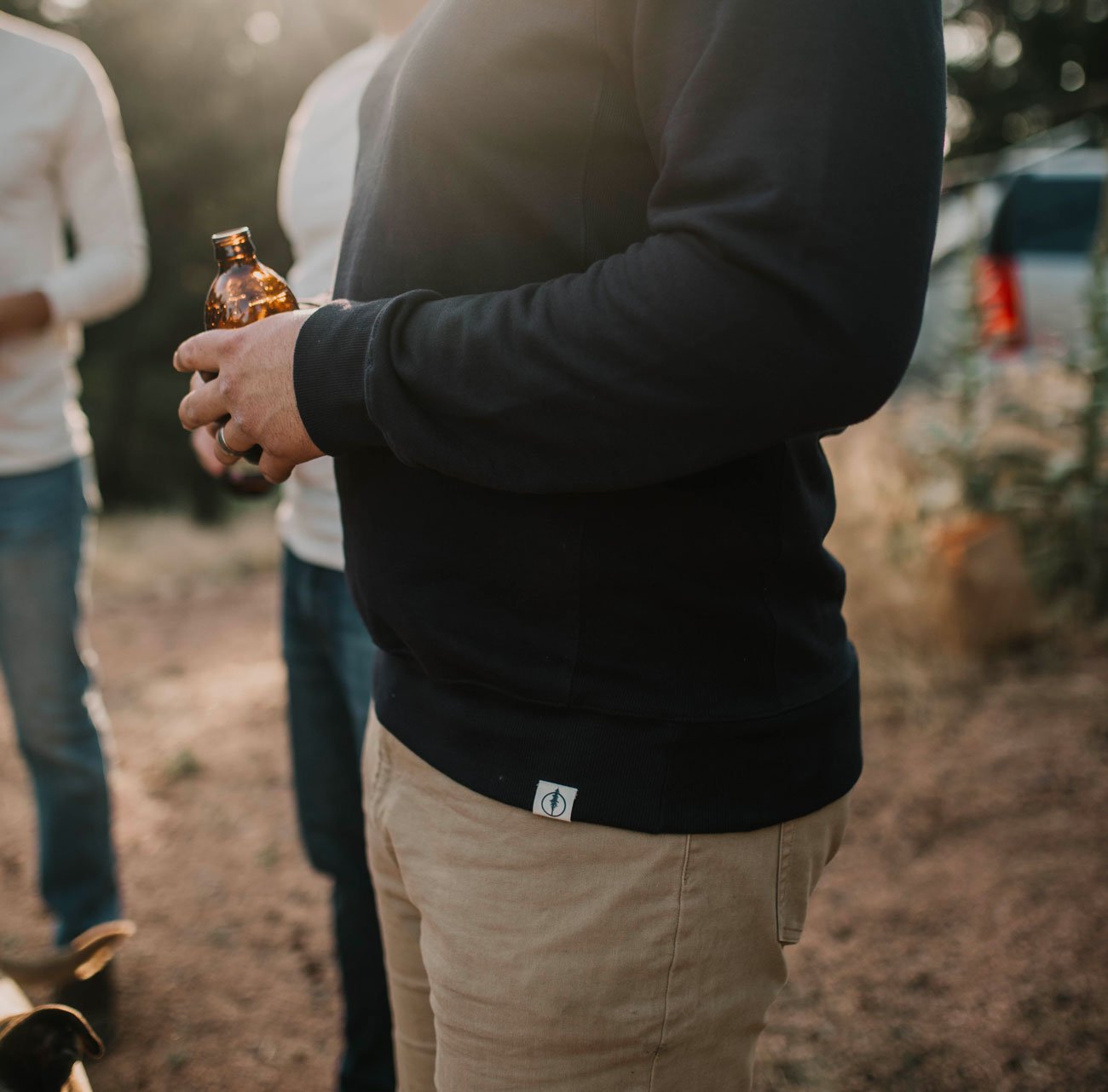 The French Terry Crew Neck Sweatshirt