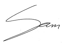 Sam Huebner Signature