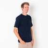 Long Tall Short Sleeve T-Shirt on Tall Guy