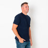 Long Tall Short Sleeve T-Shirt on Tall Guy
